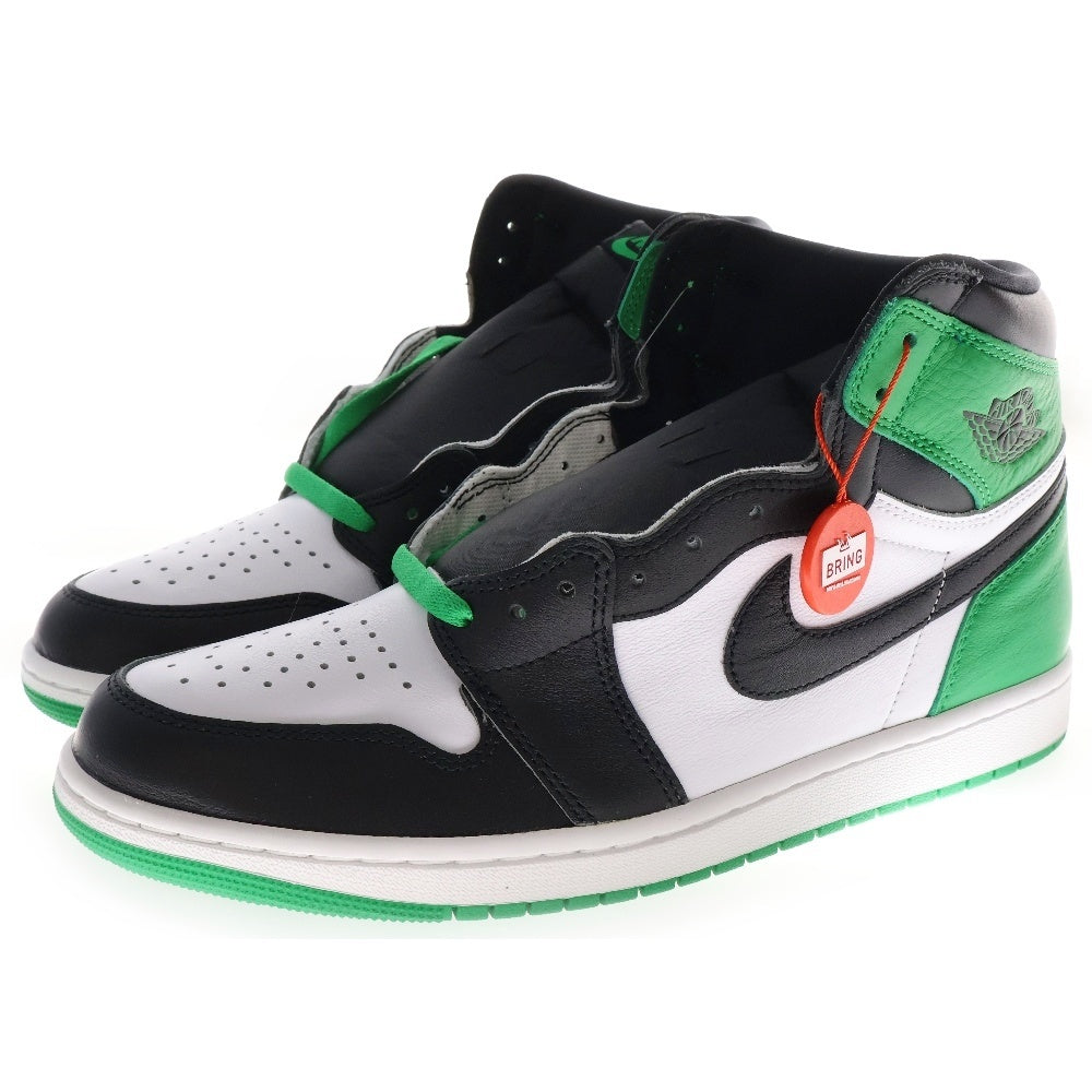 NIKE(ナイキ) AIR JORDAN 1 RETRO HIGH OG LUCKY GREEN エアジョーダン ラッキーグリーン ハイカットスニーカー US11/29cm グリーン/ブラック/ホワイト DZ5485-031