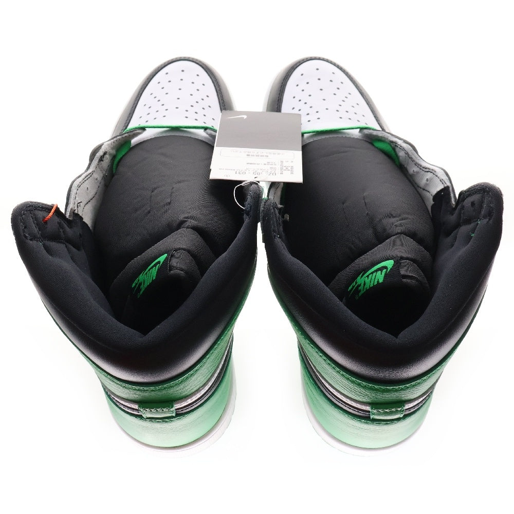 NIKE(ナイキ) AIR JORDAN 1 RETRO HIGH OG LUCKY GREEN エアジョーダン ラッキーグリーン ハイカットスニーカー US11/29cm グリーン/ブラック/ホワイト DZ5485-031