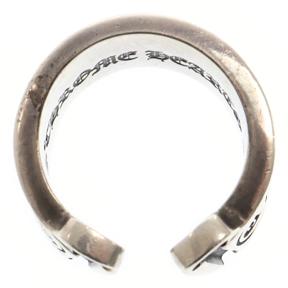 CHROME HEARTS(クロムハーツ) LG SCROLL LABEL ラージスクロールラベル リング シルバーBCA383