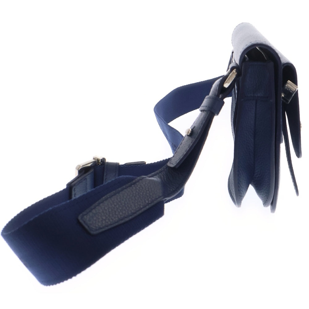 DIOR(ディオール) SADDLE BAG サドルバッグ レザーショルダーバッグ ネイビー