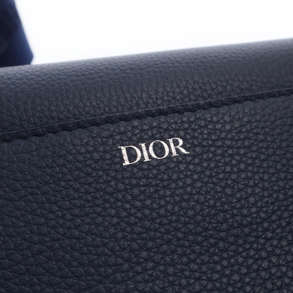 DIOR(ディオール) SADDLE BAG サドルバッグ レザーショルダーバッグ ネイビー