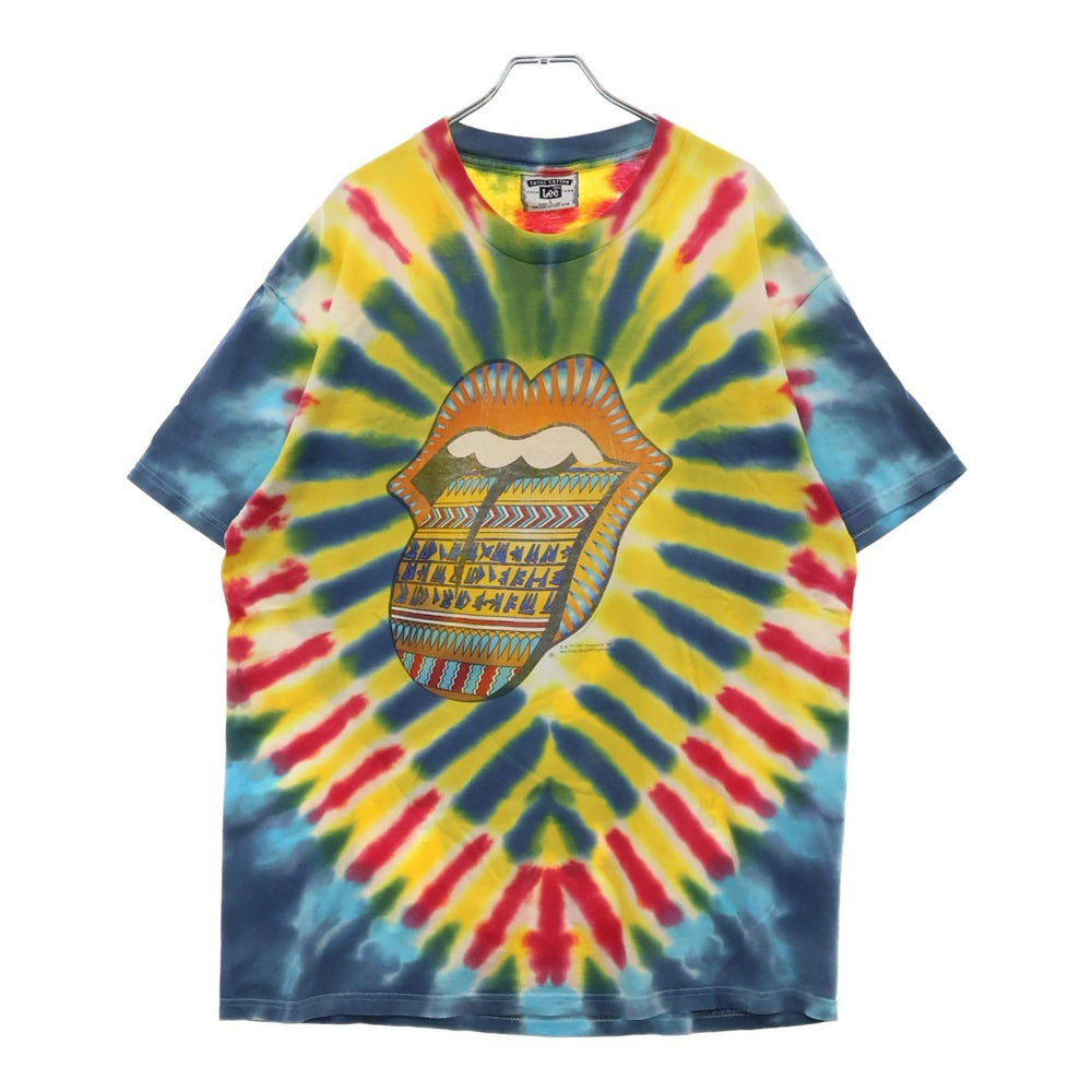 VINTAGE(ヴィンテージ) 90S VINTAGE THE ROLLING STONES 1998 BRIDGES TO BABYLON ヴィンテージ ローリングストーンズ ブリッジズ トゥ バビロン Leeタグ タイダイ染め 半袖Tシャツ