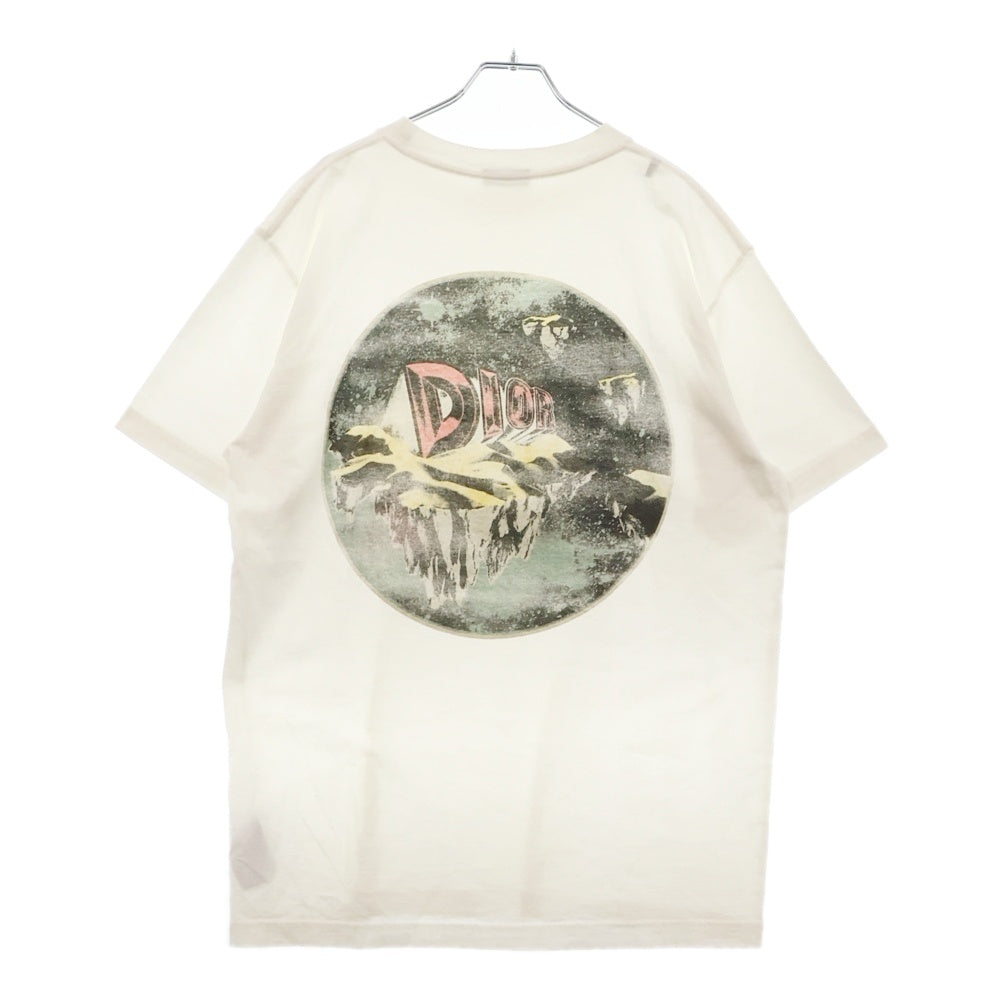 DIOR(ディオール) 23AW ASTERO アステロ バックプリント 半袖Tシャツ カットソー ホワイト 393J696D0817