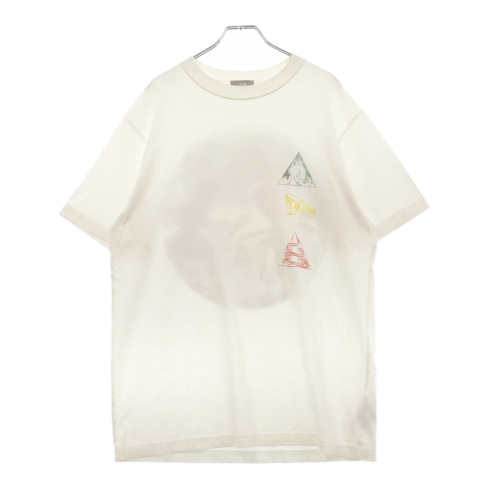 DIOR(ディオール) 23AW ASTERO アステロ バックプリント 半袖Tシャツ カットソー ホワイト 393J696D0817