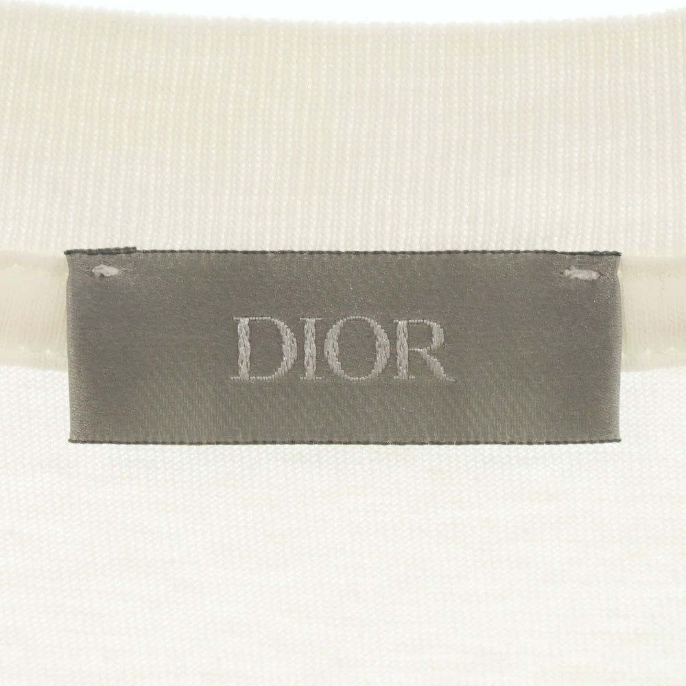 DIOR(ディオール) 23AW ASTERO アステロ バックプリント 半袖Tシャツ カットソー ホワイト 393J696D0817