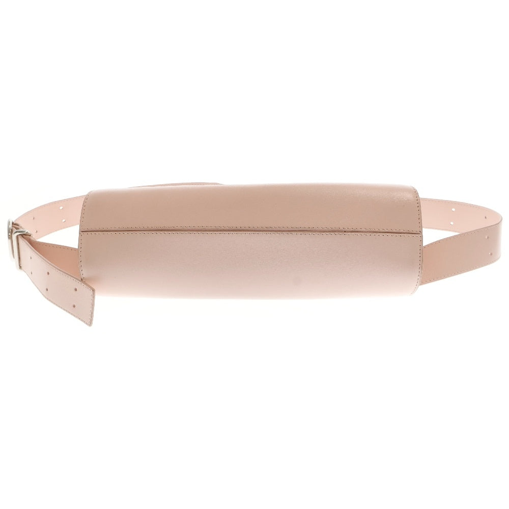 JIL SANDER(ジルサンダー) CANNOLO カンノーロ スモール エンボスロゴ レザー ショルダーバッグ レディース J07WD0023P5355679