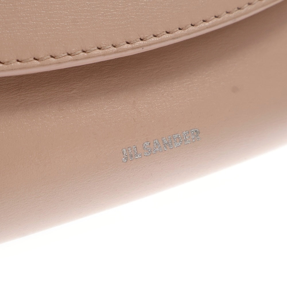 JIL SANDER(ジルサンダー) CANNOLO カンノーロ スモール エンボスロゴ レザー ショルダーバッグ レディース J07WD0023P5355679