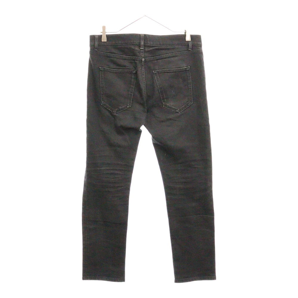 SAINT LAURENT PARIS(サンローランパリ) 18SS スキニー デニムパンツ ブラック 525173 YG869