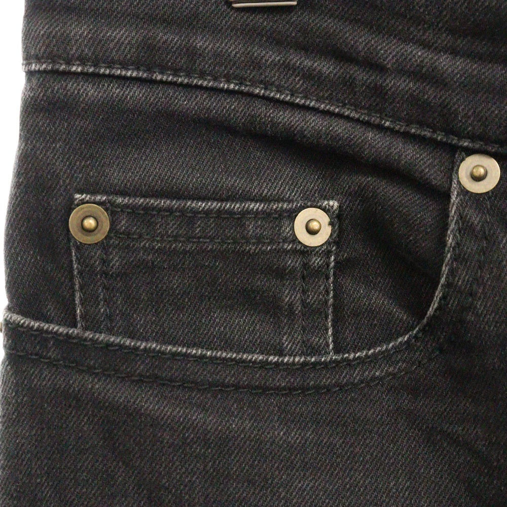 SAINT LAURENT PARIS(サンローランパリ) 18SS スキニー デニムパンツ ブラック 525173 YG869