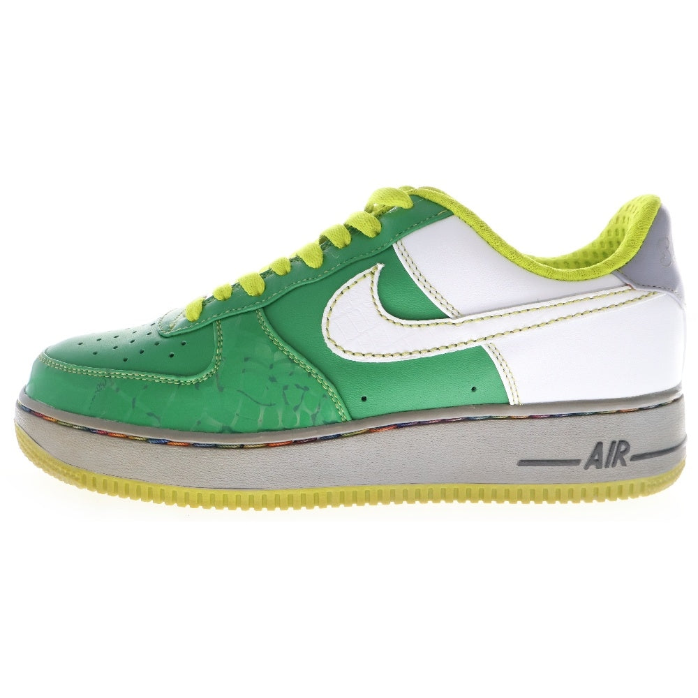 NIKE(ナイキ) 【観賞用 2008年製】 AIR FORCE 1 LOW PREMIUM GAUCHOS エアフォース1 プレミアム ローカットスニーカー グリーン/ホワイト US9/27cm 315180-311