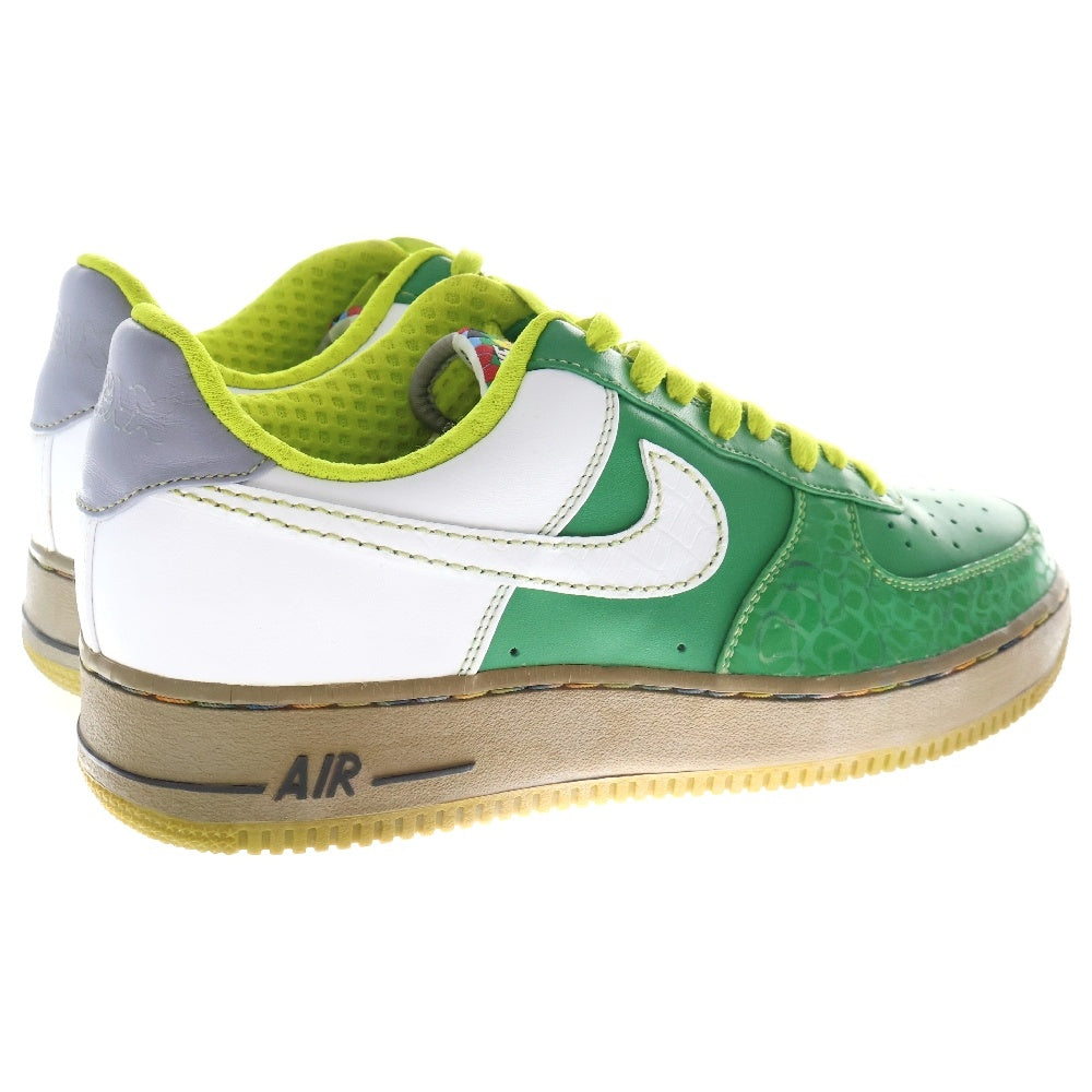 NIKE(ナイキ) 【観賞用 2008年製】 AIR FORCE 1 LOW PREMIUM GAUCHOS エアフォース1 プレミアム ローカットスニーカー グリーン/ホワイト US9/27cm 315180-311