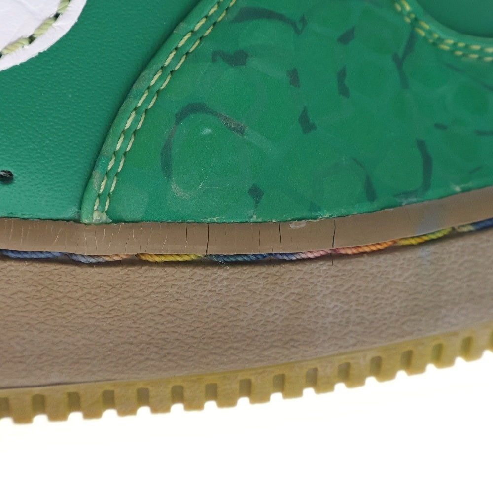NIKE(ナイキ) 【観賞用 2008年製】 AIR FORCE 1 LOW PREMIUM GAUCHOS エアフォース1 プレミアム ローカットスニーカー グリーン/ホワイト US9/27cm 315180-311