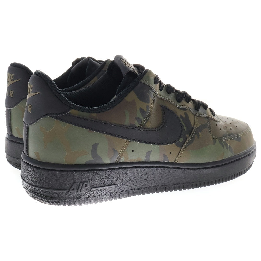 NIKE(ナイキ) AIR FORCE 1 07 LV8 LOW REFLECTIVE CAMO エアフォース 1 リフレクティブ カモ カーキ US9/27cm 718152-203