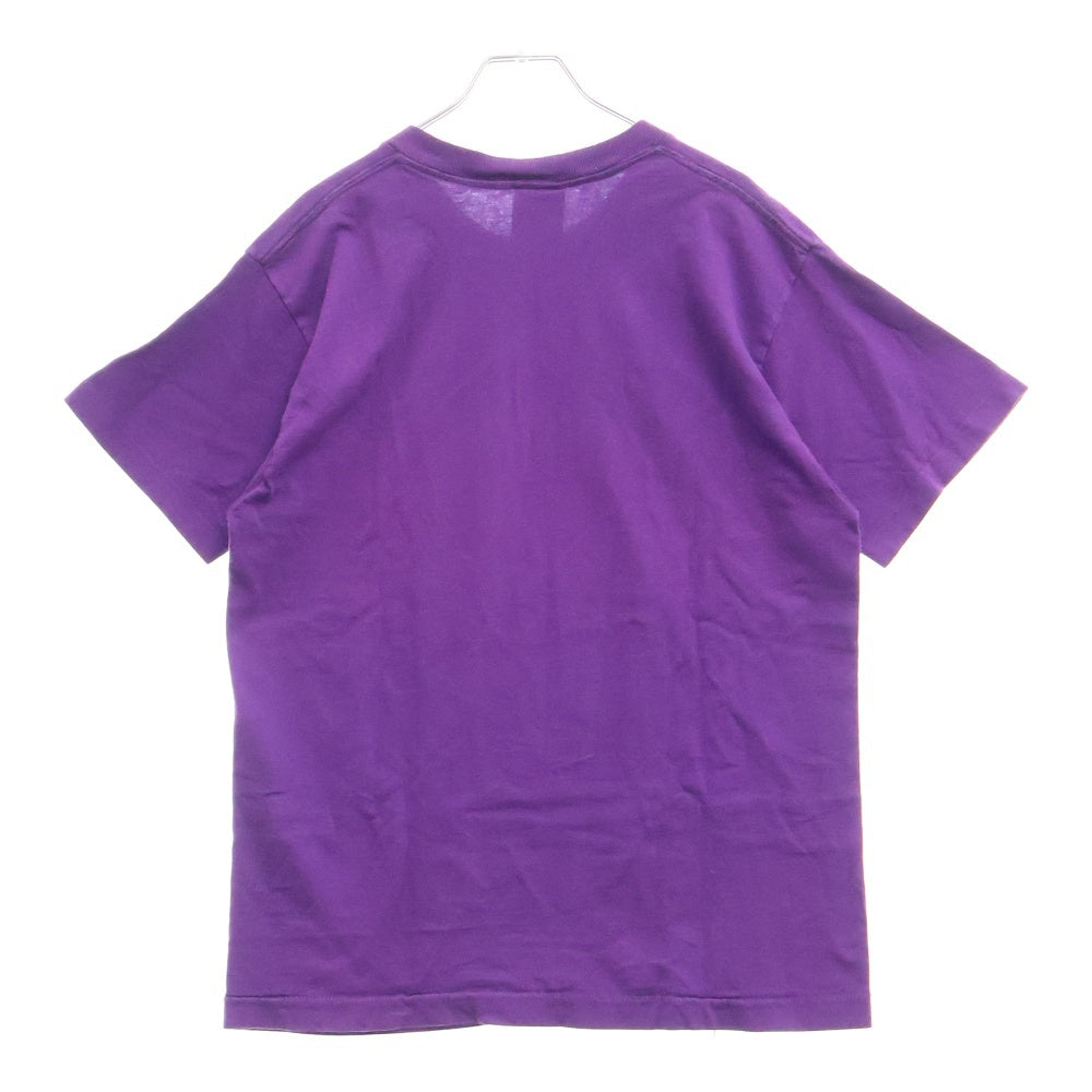 VINTAGE(ヴィンテージ) 90S VINTAGE JAZZ JOHN STOCKTON PRO PLAYER ジャズ ジョンストックトン USA製 フロントプリント クルーネック 半袖Tシャツ カットソー パープル