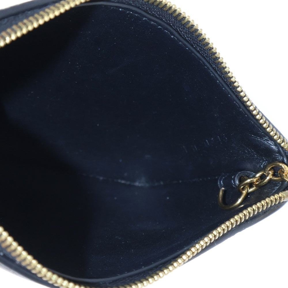 CELINE(セリーヌ) COIN & CARD POUCH トリオンフ カーフスキン コイン カードケース ブラック 10C663BFU 38NO