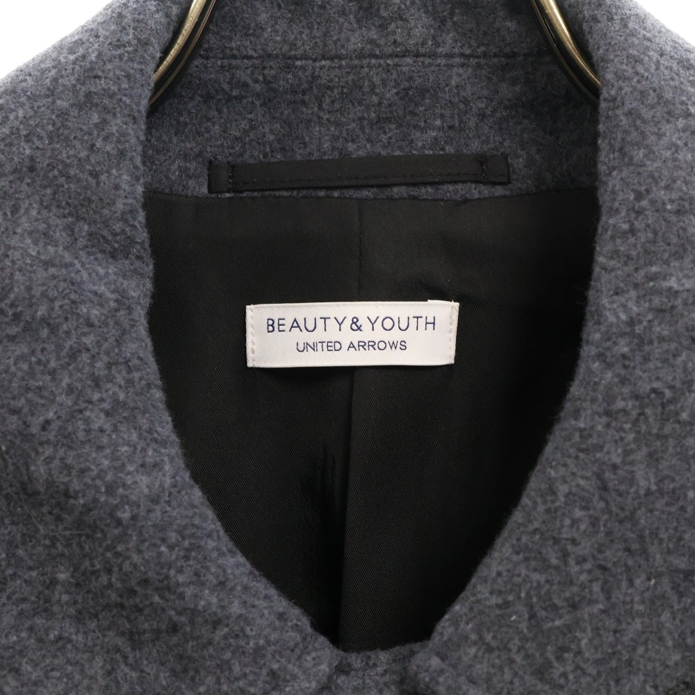 BEAUTY&YOUTH UNITED ARROWS(ビューティーアンドユースユナイテッドアローズ) メルトン ウール ステンカラーコート 1225-199-0073