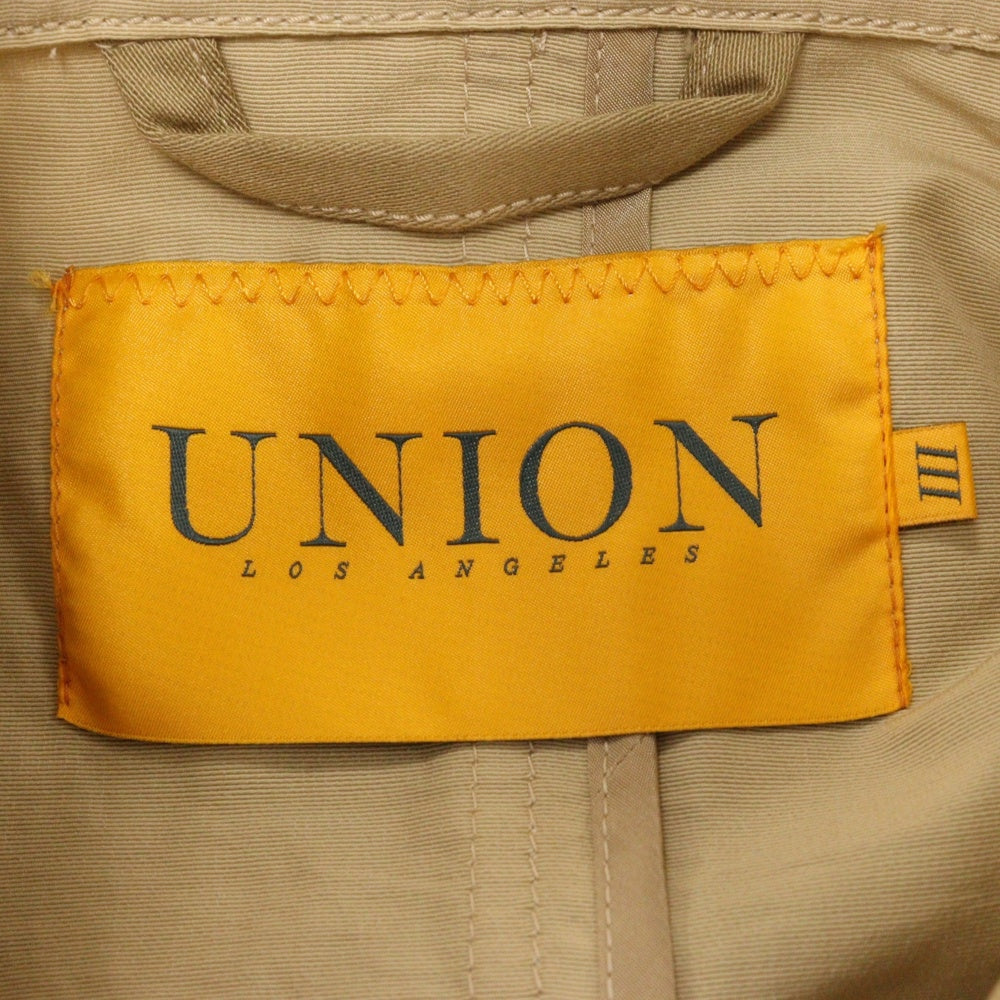 UNION(ユニオン) ROOSEVELT TRENCH ルーズベルト トレンチコート ベージュ 115001