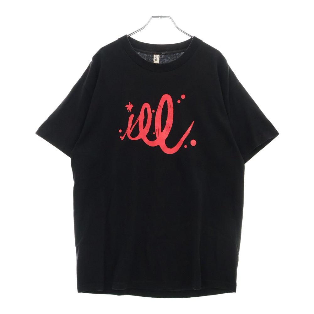 TENDERLOIN(テンダーロイン) 21SS TEE D.D ILL BLACK DDTシャツ 両面プリント 半袖カットソー ブラック