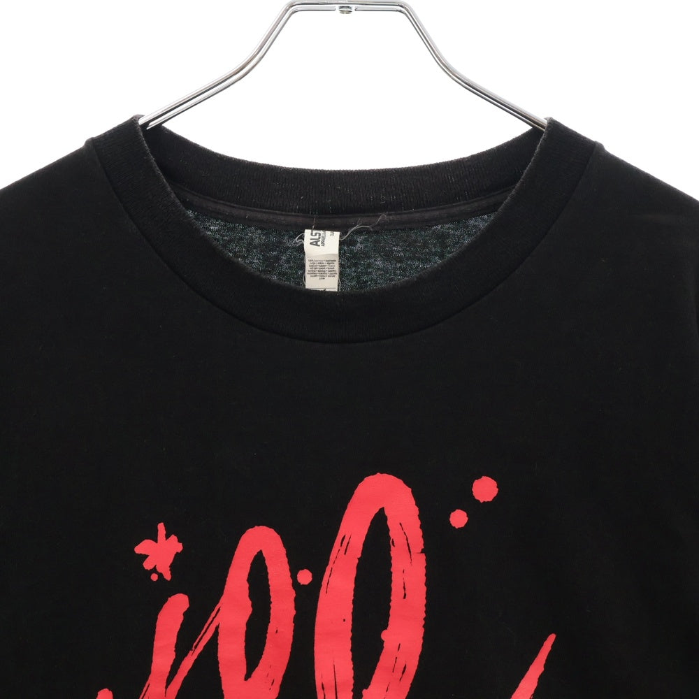 TENDERLOIN(テンダーロイン) 21SS TEE D.D ILL BLACK DDTシャツ 両面プリント 半袖カットソー ブラック