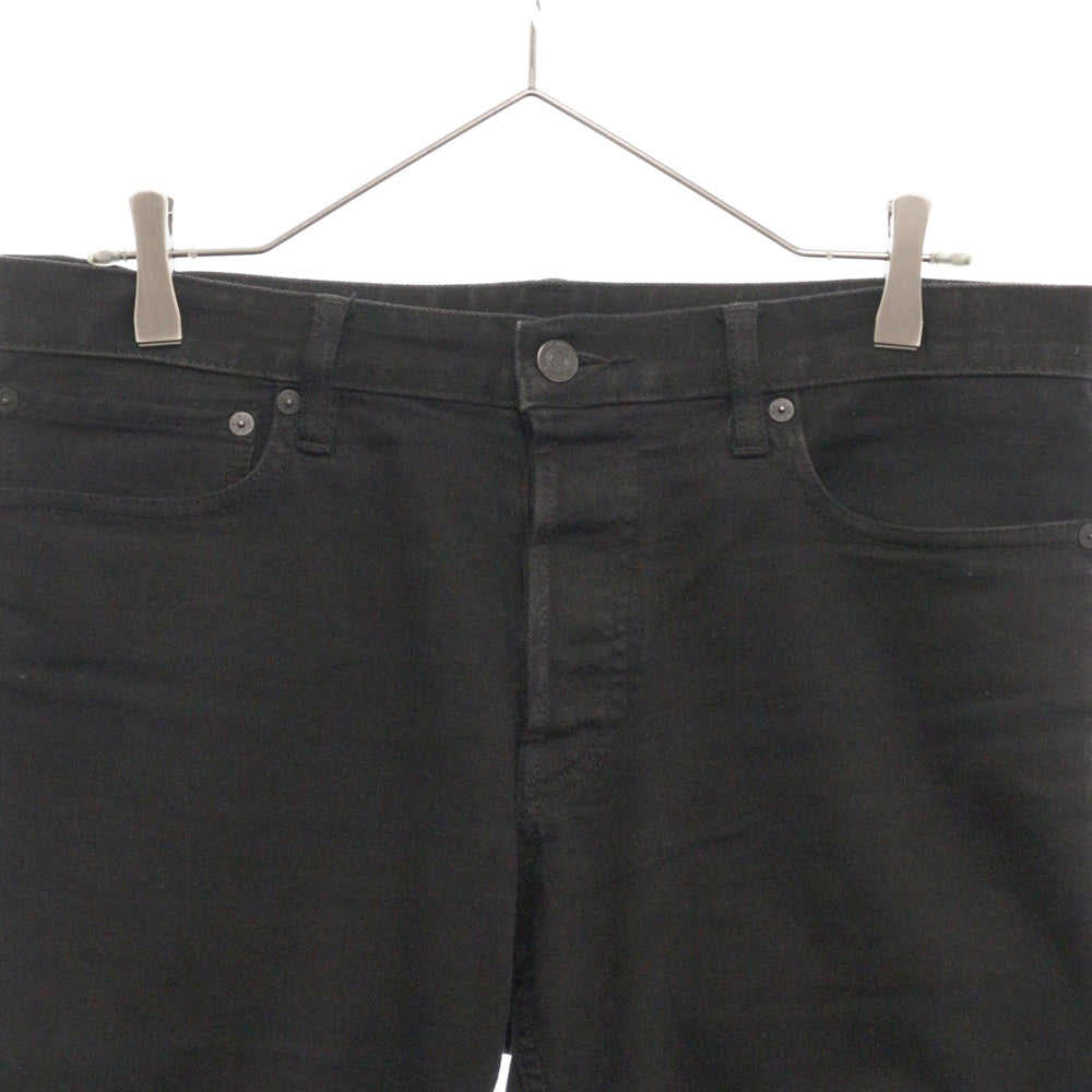 MINEDENIM(マインデニム) FPK107N-99-332-8 ボタンフライスキニーデニムパンツ ブラック