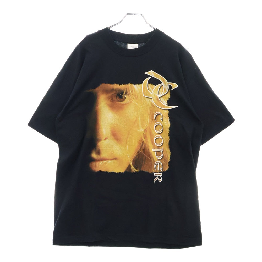 VINTAGE(ヴィンテージ) 90s DCクーパー フェイスプリント半袖Tシャツ カットソー ブラック