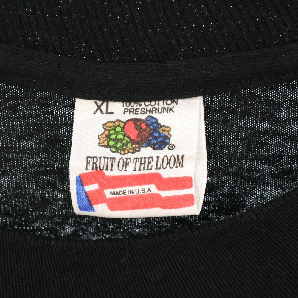 VINTAGE(ヴィンテージ) 90s Glam Slam Minneapolis Prince ロゴプリント半袖Tシャツ カットソー ブラック