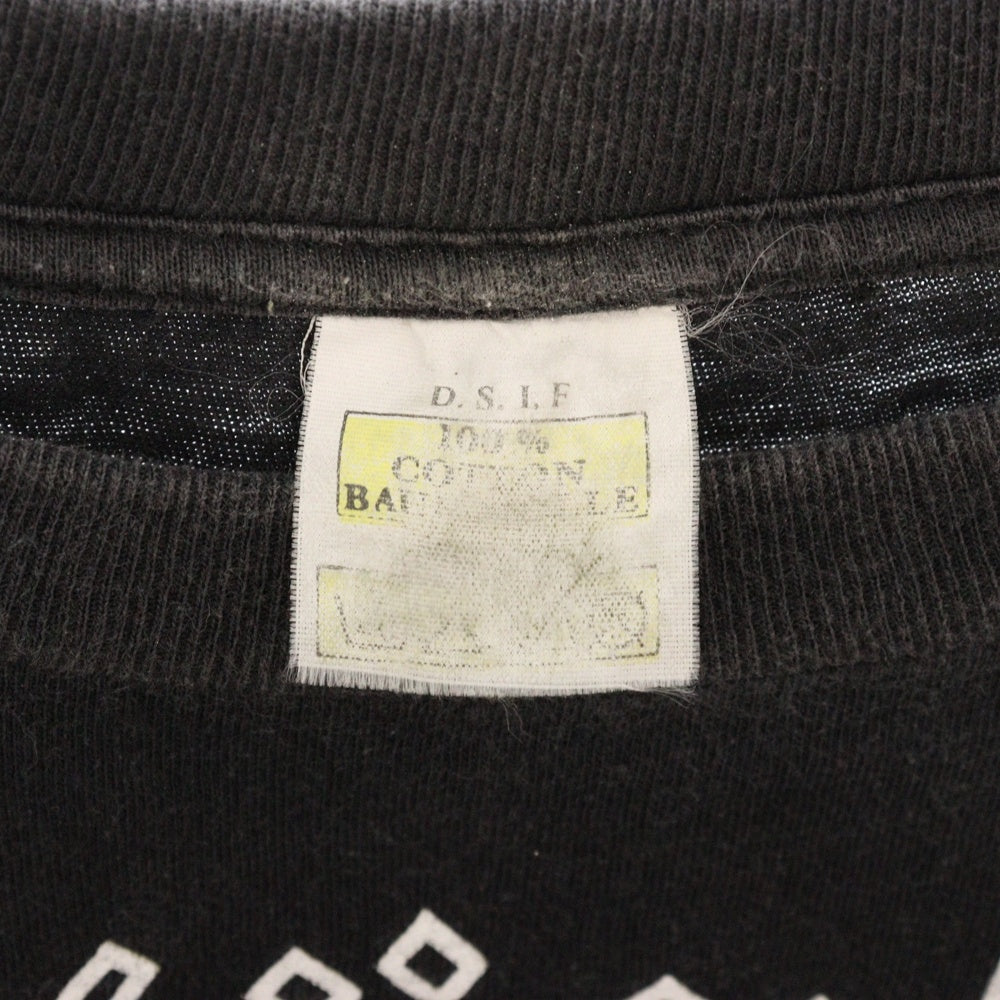 VINTAGE(ヴィンテージ) 90s Motorhead Lights Out Over Europe Tour 1991 モーターヘッド ツアープリント半袖Tシャツ ブラック カットソー