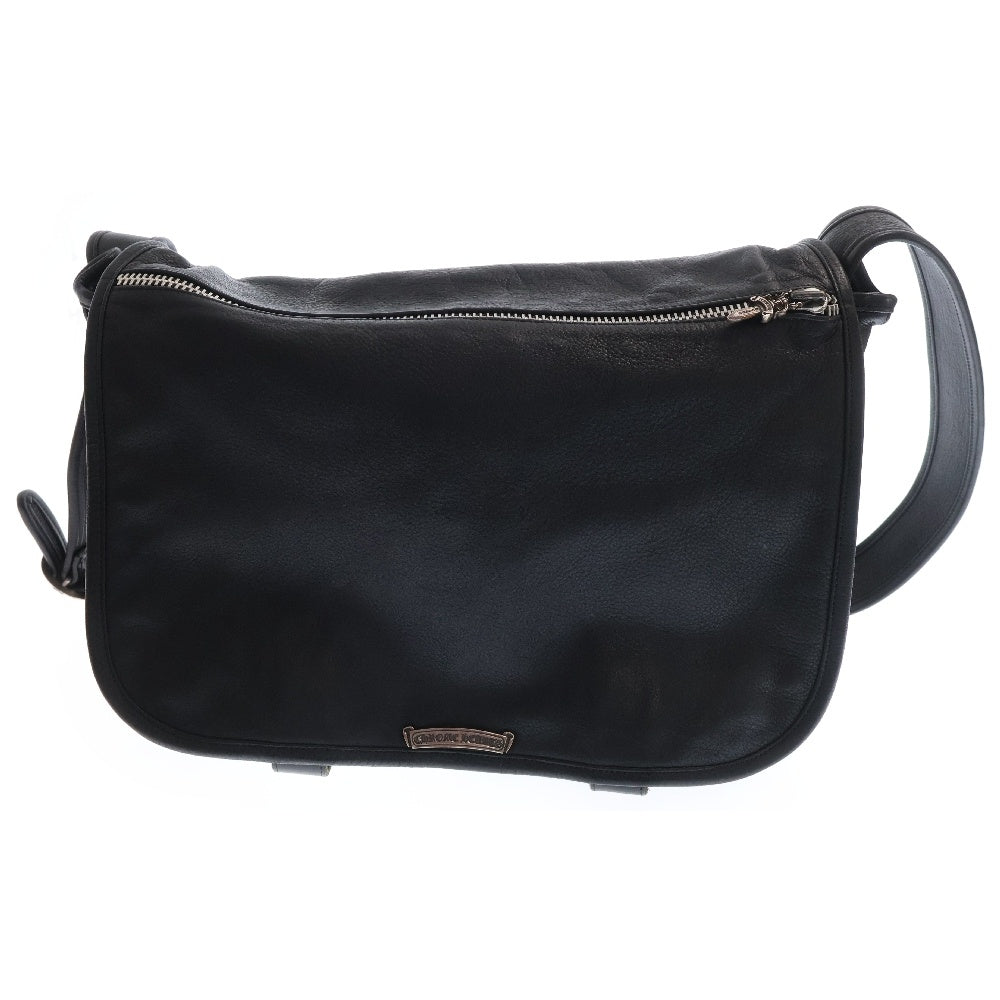CHROME HEARTS(クロムハーツ) SHOULDER BAG-LARGE ガンスリンガー レザー ショルダーバッグ ブラック