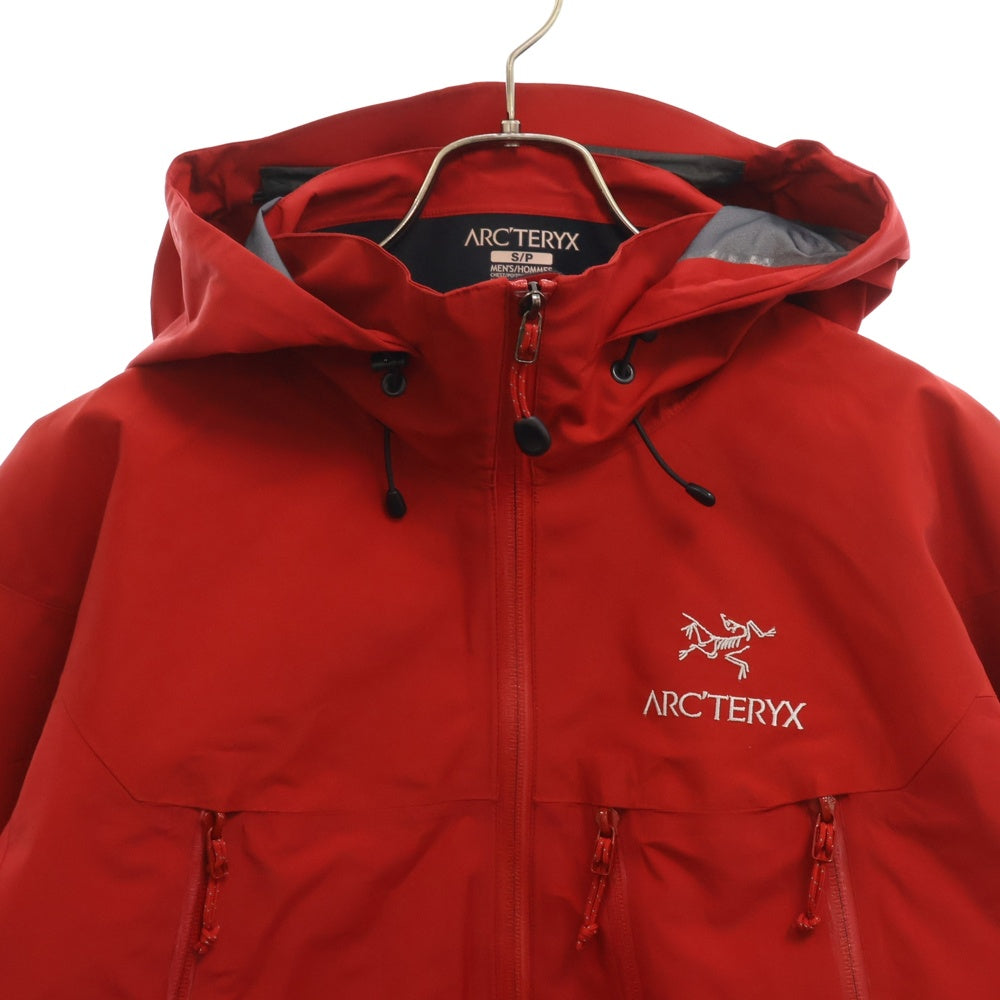 ARC'TERYX(アークテリクス) THETA AR JACKET シータAR ジップアップフーデッドジャケット カナダ製 ゴアテックス ウィンドブレーカー レッド