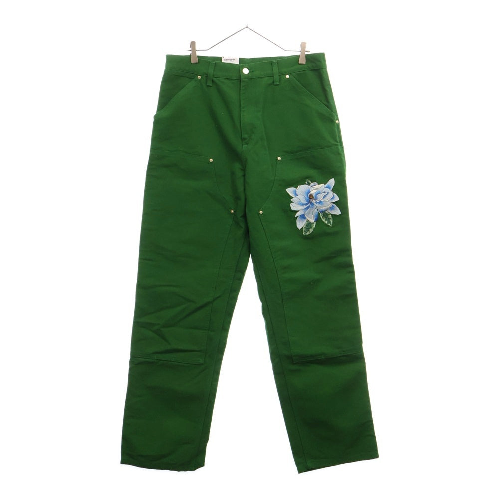 Carhartt WIP(カーハート ダブリューアイピー) × AWAKE NY Double Knee Pant アウェイク ニューヨーク ダブル ニー パンツ グリーン