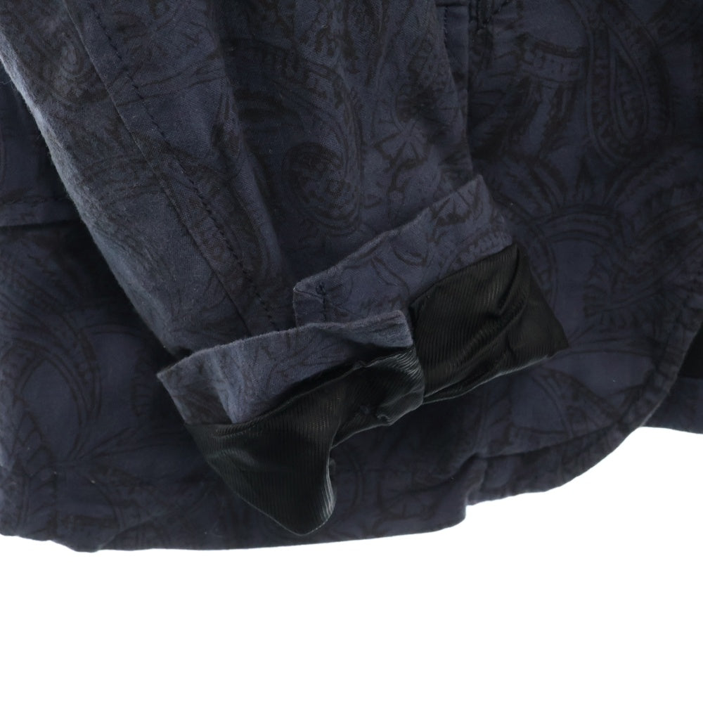 Engineered Garments(エンジニアド ガーメンツ) 3B ペイズリー総柄 テーラードジャケット ネイビー