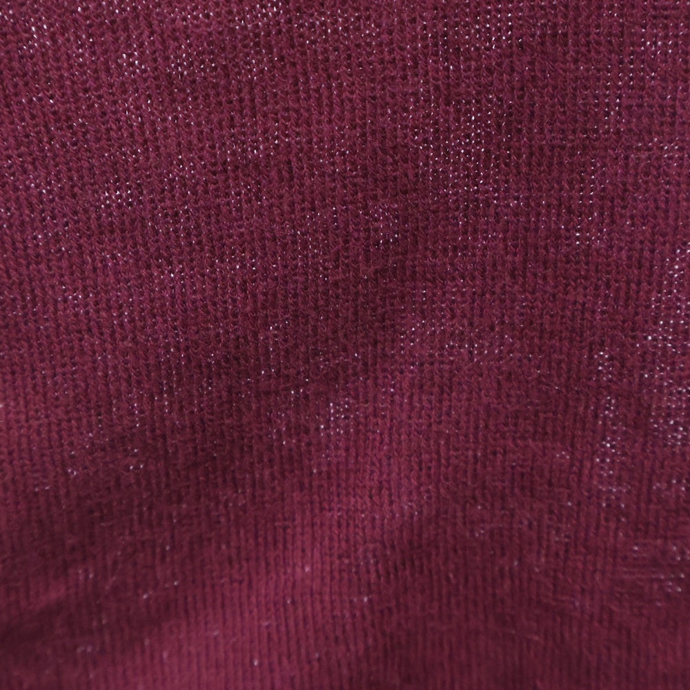 Maison Margiela(メゾンマルジェラ) 07SS ここのえタグ コットン ニット カーディガン レディース パープル