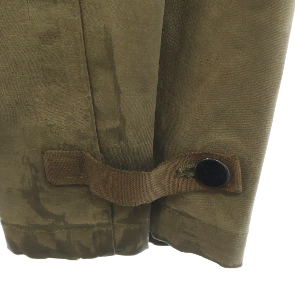 VINTAGE(ヴィンテージ) 40S VINTAGE USN DECK RAIN PULLOVER PARKA ヴィンテージ アメリカ海軍 デッキレインプルオーバーパーカー 胸ステンシル カーキ