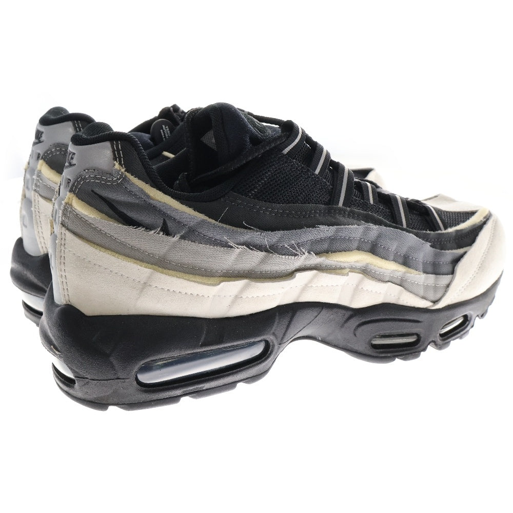 NIKE(ナイキ) × COMME des GARCONS AIR MAX 95 コムデギャルソン エアマックス95 ローカットスニーカー グレー US9/27.0cm CU8406-101