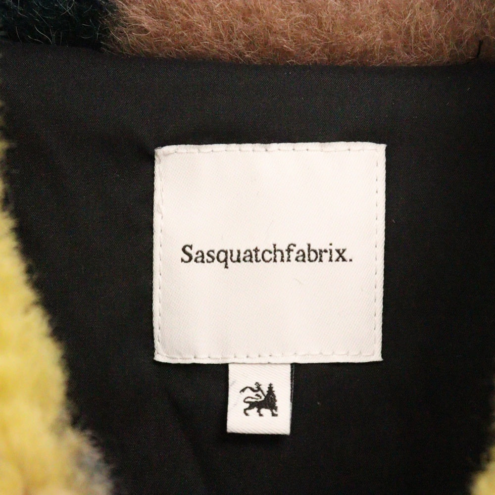 Sasquatchfabrix.(サスクワッチファブリックス) 24AW FUR COACH JACKET ファーコーチジャケット マルチカラー 24AW-JKH-004