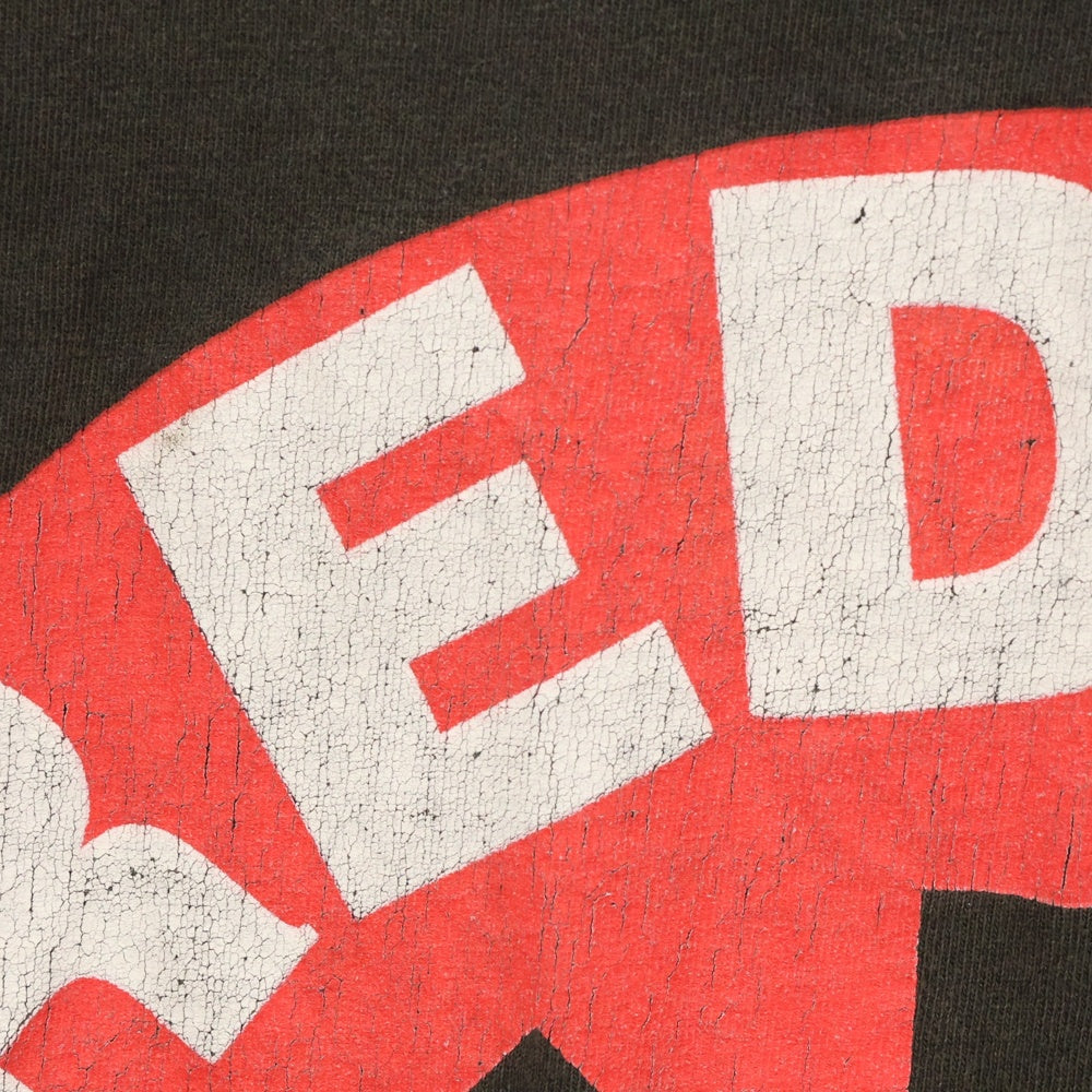 VINTAGE(ヴィンテージ) 90S VINTAGE RED HOT CHILI PEPPERS PICASSO GIANT レッドホットチリペッパーズ ピカソ USA製 両面プリント 裾シングル 半袖Tシャツ カットソー ブラック