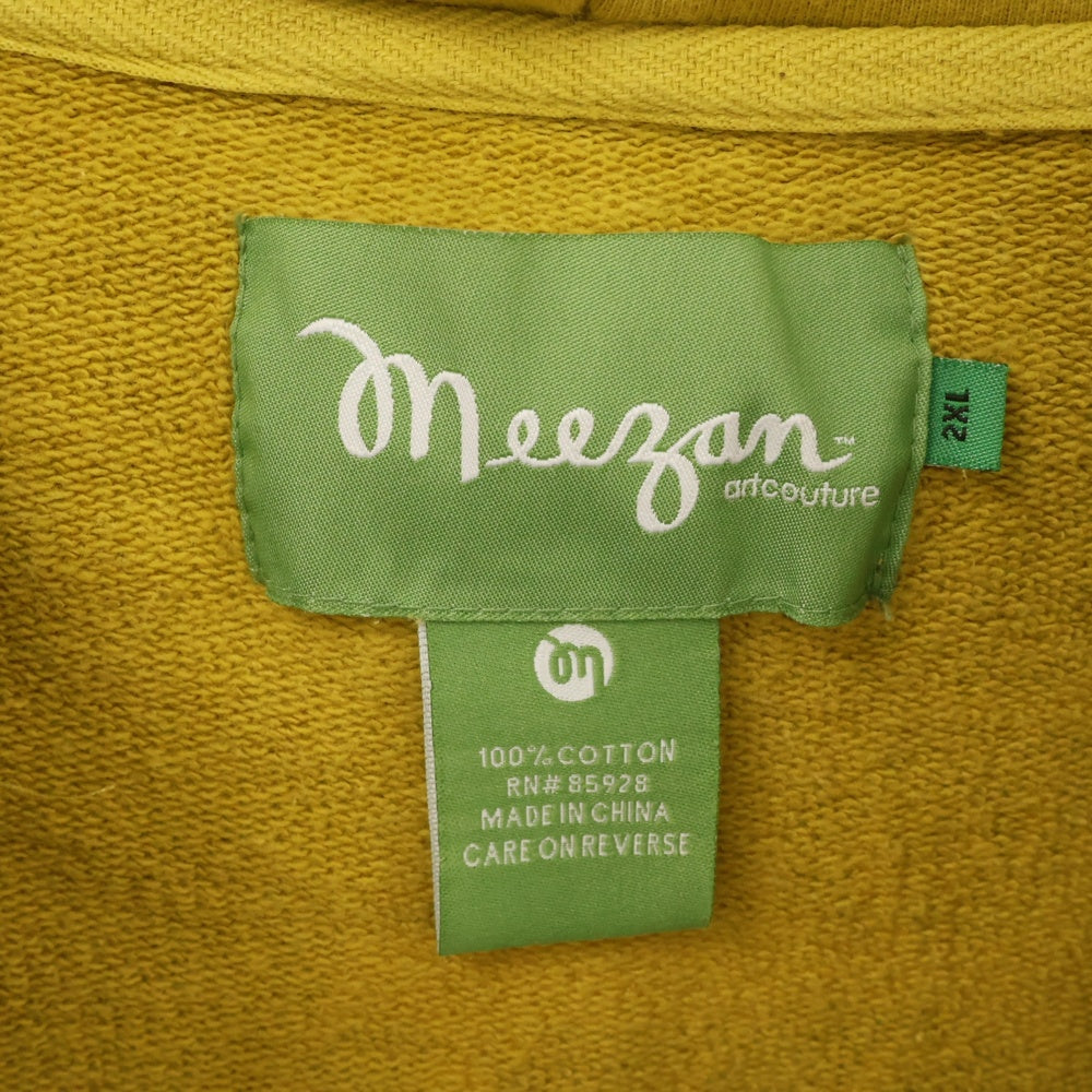 VINTAGE(ヴィンテージ) 00s Meezan ミーザン ジップアップパーカー イエロー