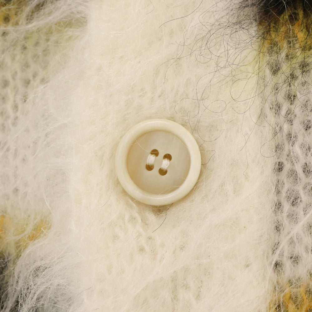 MARNI(マルニ) 22AW MOHAIR AND WOOL BLEND CARDIGAN モヘアニット ボーダーカーディガン マルチカラー CDMG0051Q3 UFU116