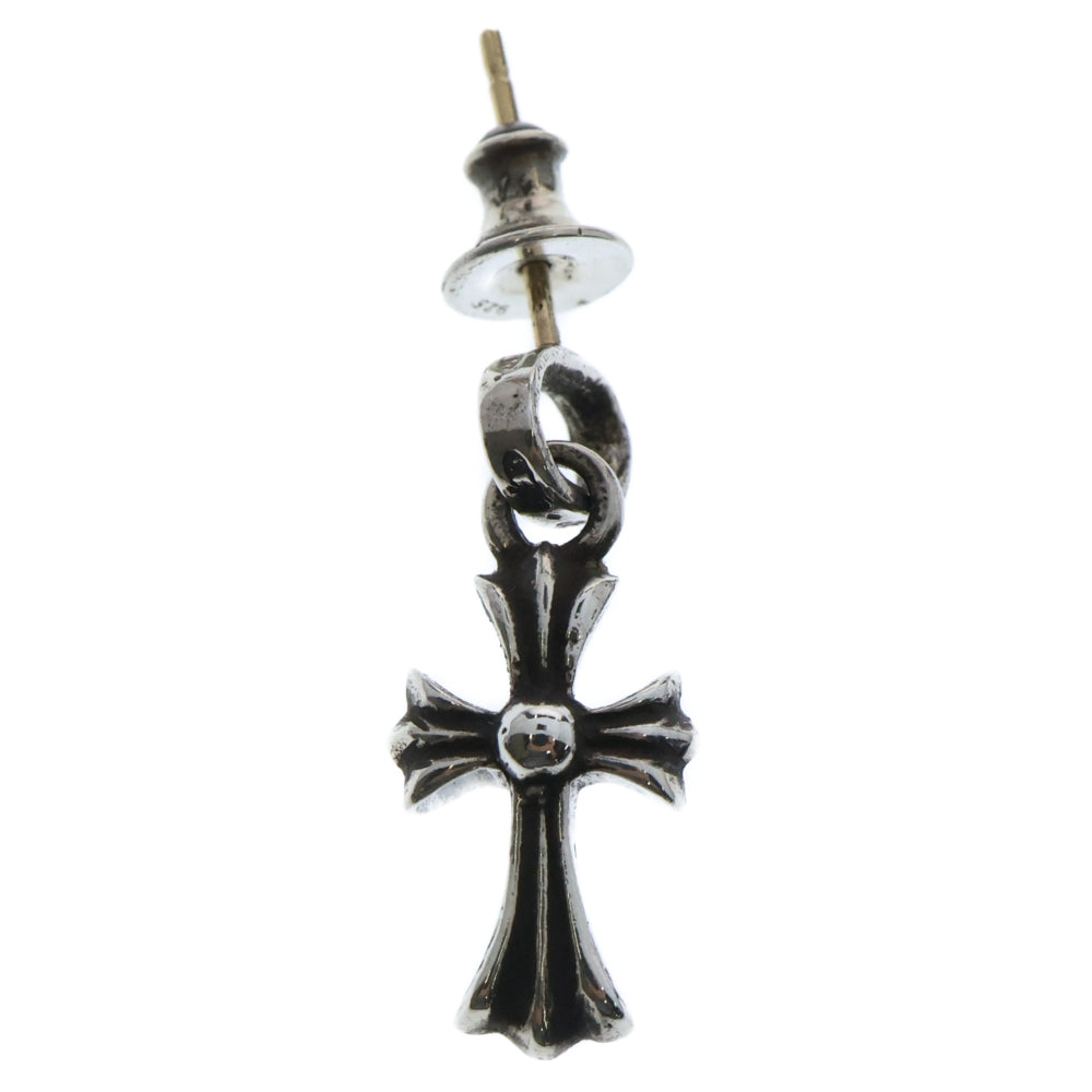 CHROME HEARTS(クロムハーツ) BBY F PPRCHN ベイビーファットクロス ドロップピアス シルバー BCA090