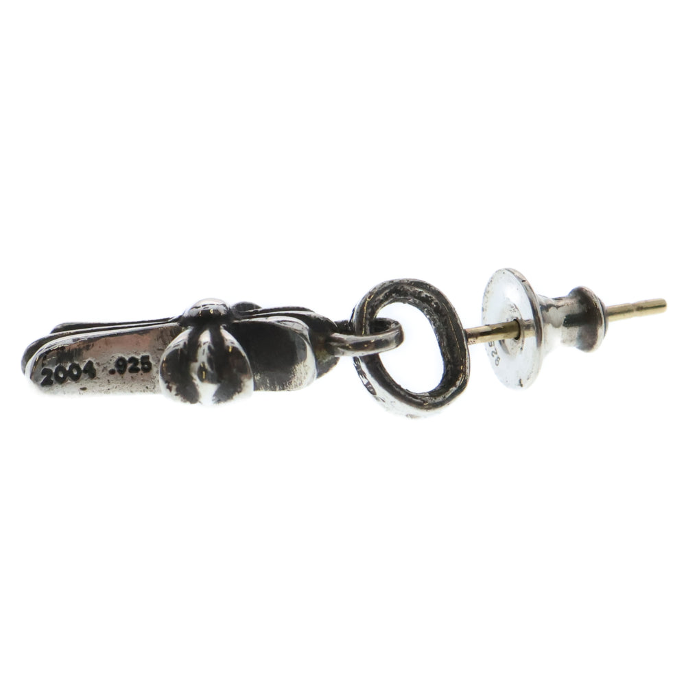 CHROME HEARTS(クロムハーツ) BBY F PPRCHN ベイビーファットクロス ドロップピアス シルバー BCA090