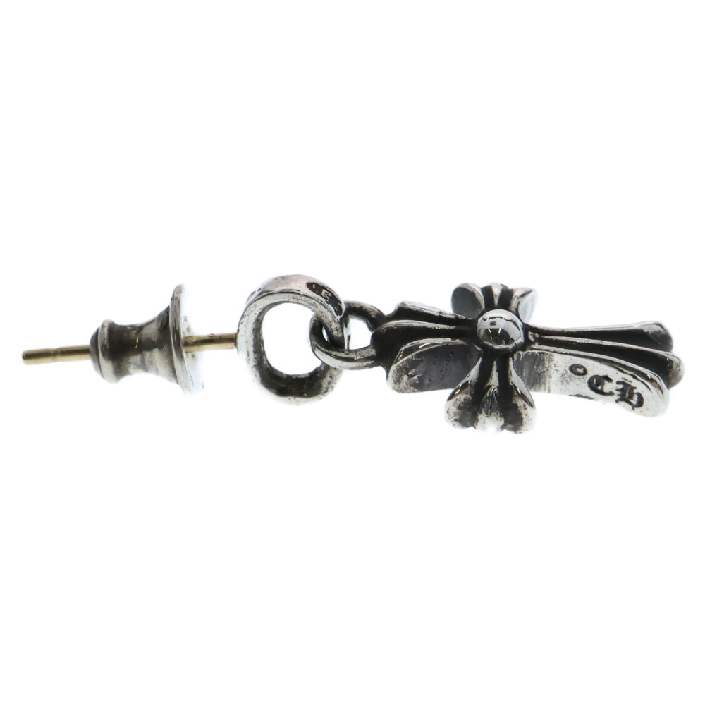 CHROME HEARTS(クロムハーツ) BBY F PPRCHN ベイビーファットクロス ドロップピアス シルバー BCA090