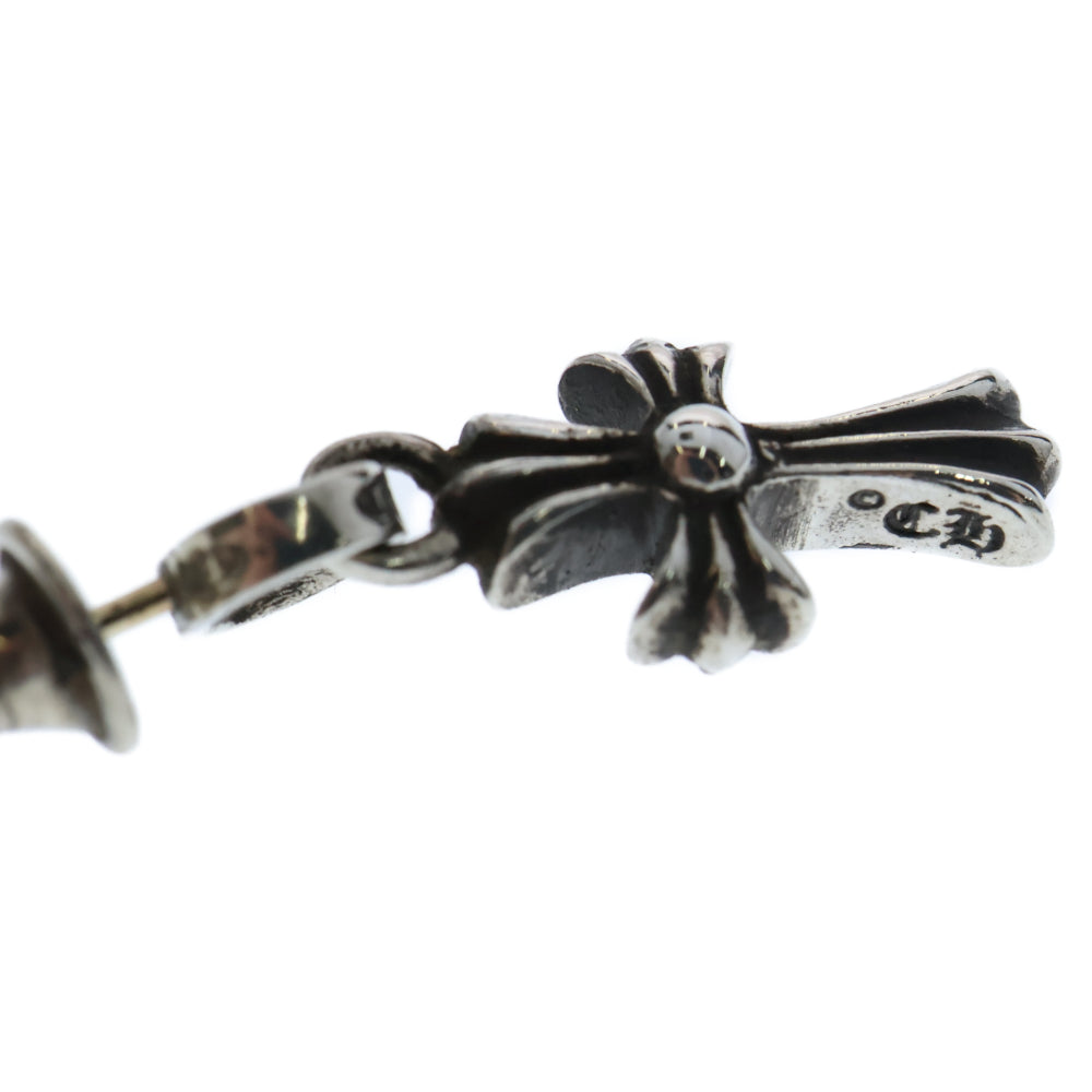 CHROME HEARTS(クロムハーツ) BBY F PPRCHN ベイビーファットクロス ドロップピアス シルバー BCA090