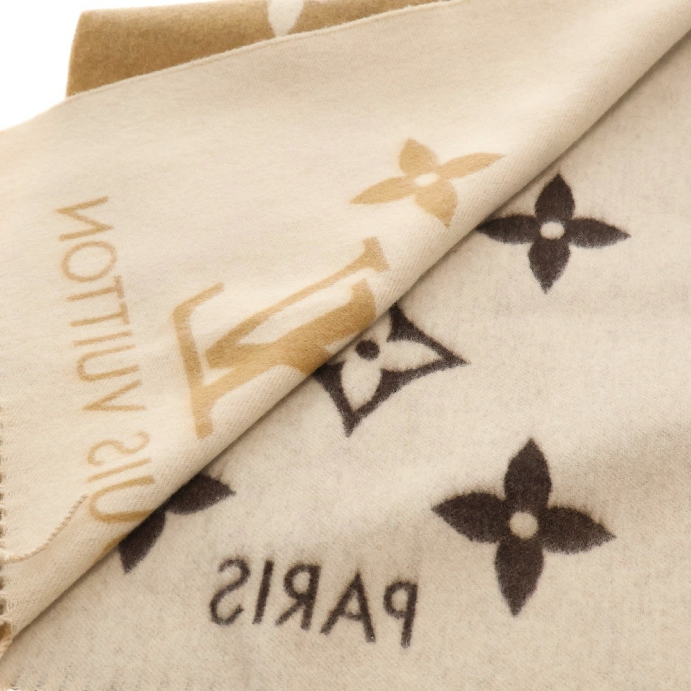 LOUIS VUITTON(ルイヴィトン) レイキャビック グラディエント モノグラム総柄 カシミヤ マフラー ベージュ/ブラウン M73675