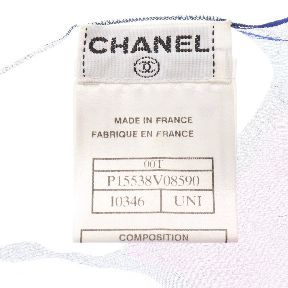 CHANEL(シャネル) ココマーク カメリア 花柄シルクスカーフ ストール マルチカラー レディース 00T P15538V08590