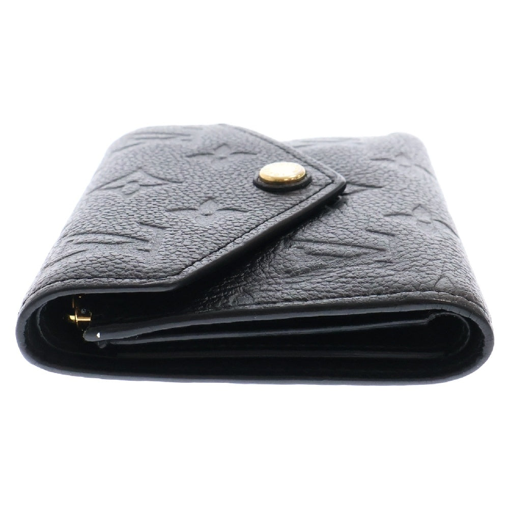 LOUIS VUITTON(ルイヴィトン) ポルトフォイユ ゾエ モノグラム エンボス 三つ折り財布 ウォレット ブラック M62935 SP1129