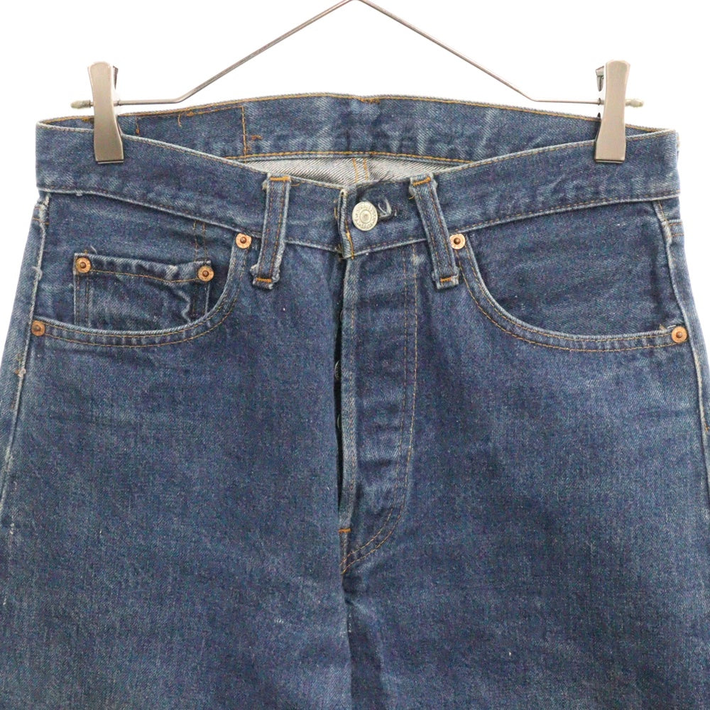 Levi's(リーバイス) 70S VINTAGE 501 66前期 スモールe ボタン裏6 通常R デニムパンツ インディゴ