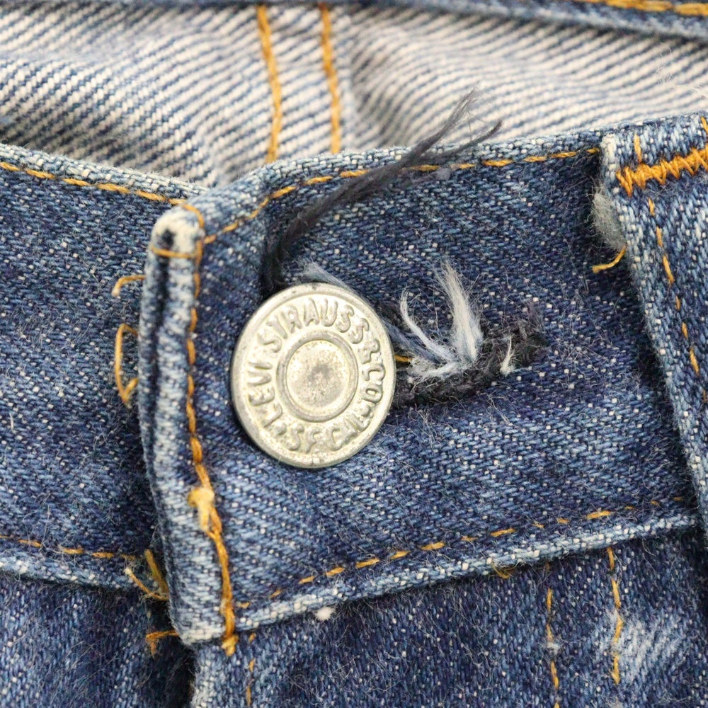 Levi's(リーバイス) 70S VINTAGE 501 66前期 スモールe ボタン裏6 通常R デニムパンツ インディゴ