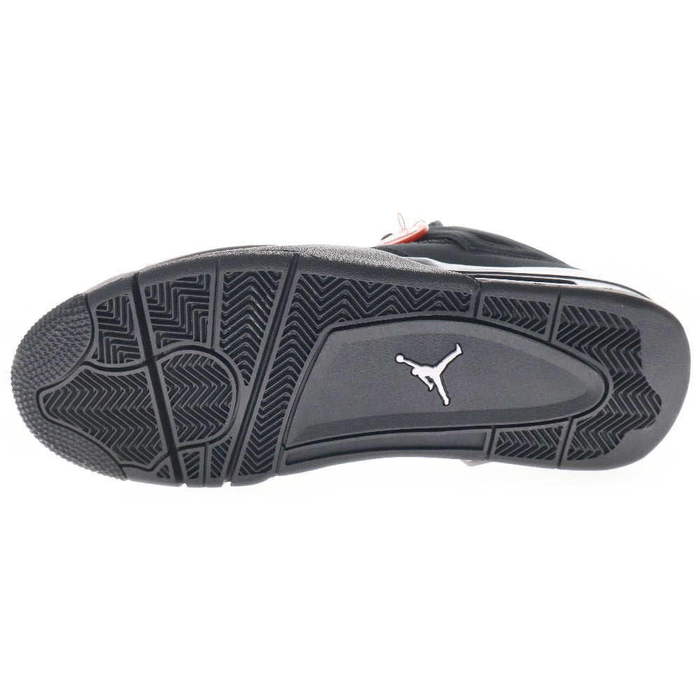 NIKE(ナイキ) AIR JORDAN 4 BLACK CAT エアジョーダン4 ブラックキャット ハイカットスニーカー ブラック US12/30cm CU1110-010