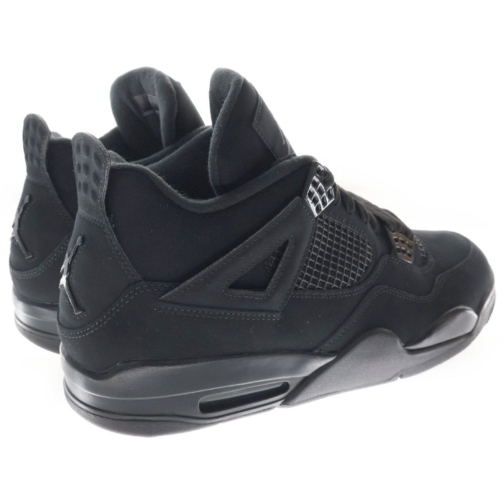 NIKE(ナイキ) AIR JORDAN 4 BLACK CAT エアジョーダン4 ブラックキャット ハイカットスニーカー ブラック US12/30cm CU1110-010