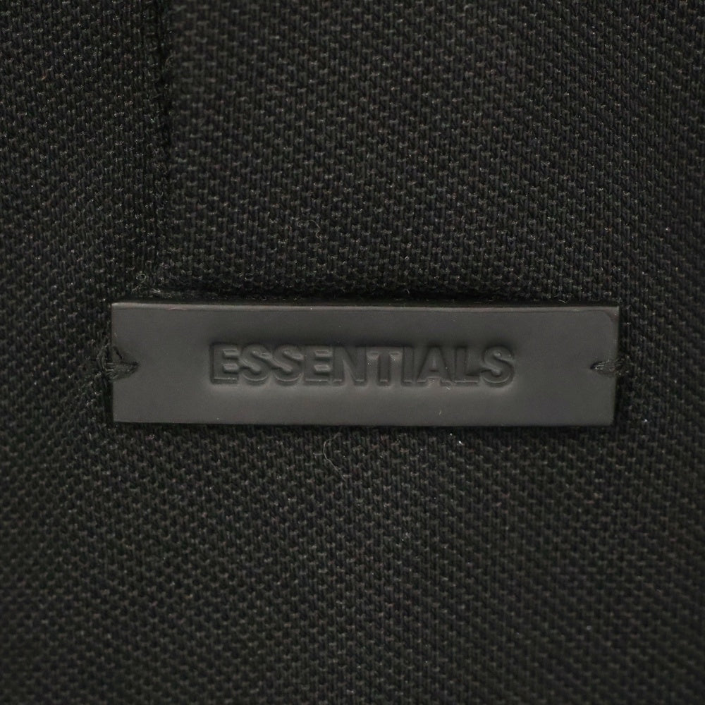 FEAR OF GOD ESSENTIALS(フィアオブゴッド エッセンシャルズ) オーバーサイズ長袖ポロシャツ ブラック
